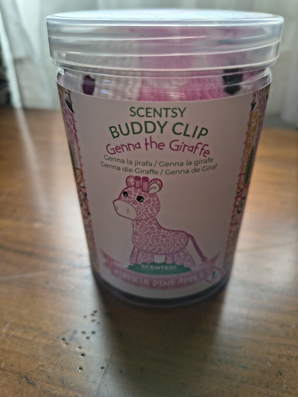 Scentsy Genna Giraffe Buddy Clip Plush